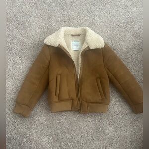 Primark Brown Kids Jacket with Cream Lining